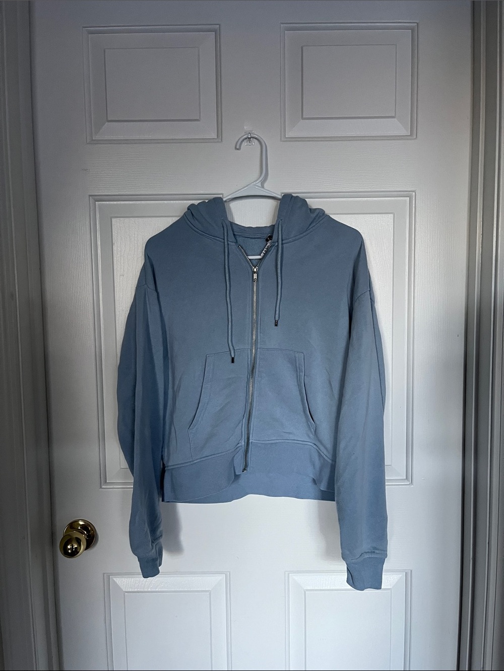 Pastel Blue Hoodie | XL